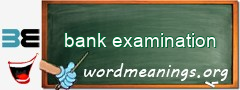 WordMeaning blackboard for bank examination